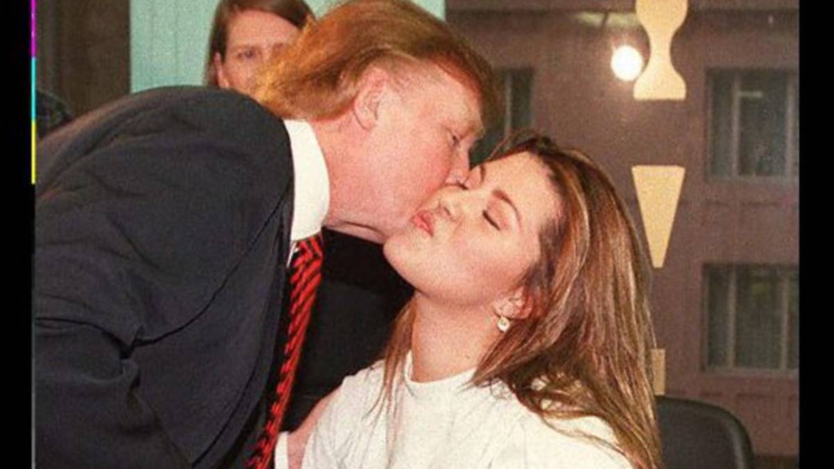 Alicia Machado y Donald Trump