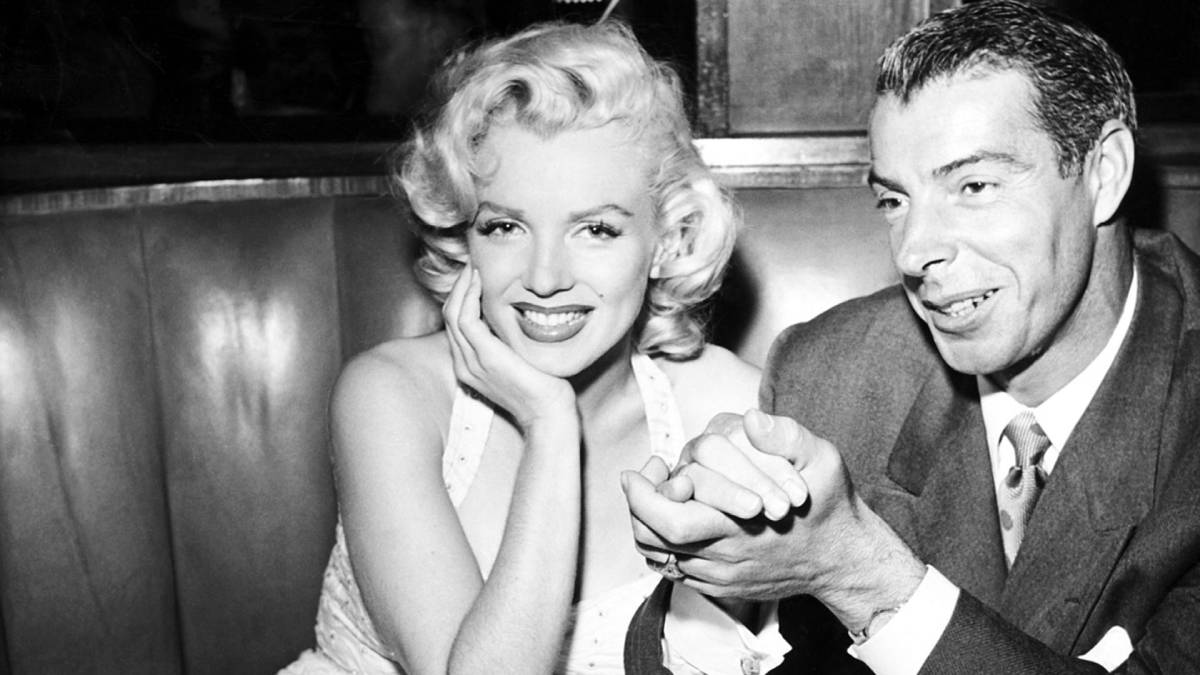 Marilyn Monroe y Joe DiMaggio 