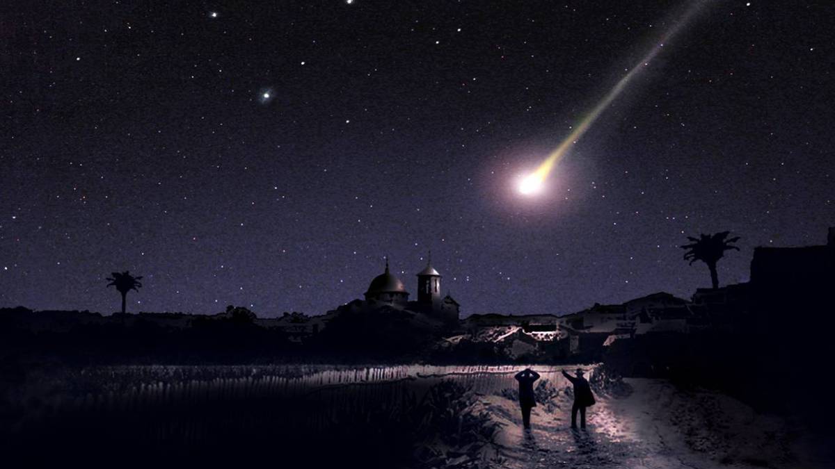 caída de meteoritos