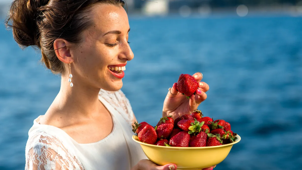 Comer fruta antes o después de comer